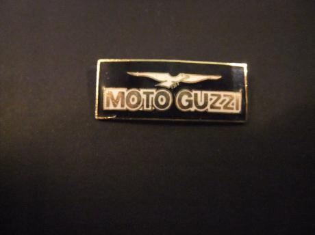 Moto Guzzi Italiaanse fabrikant van motorfietsen, logo zwart